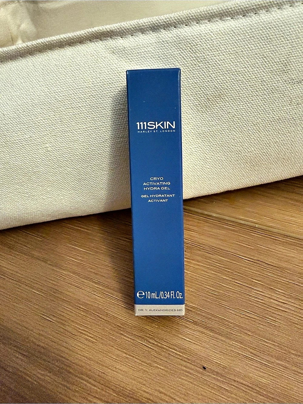 111SKIN Cryo Activating Hydra Gel Moisturizer Blue NWT